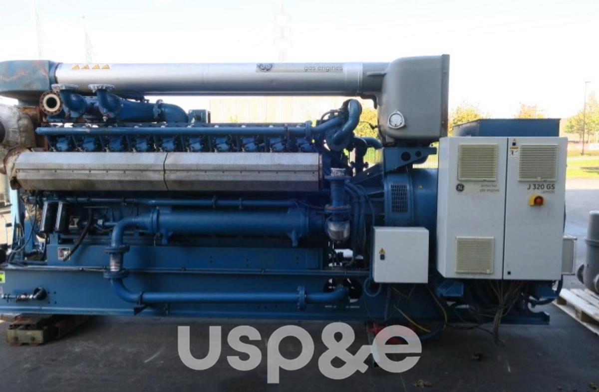 Used 1 MW 2010 Used Jenbacher J320 GS Natural Gas Generator Sets