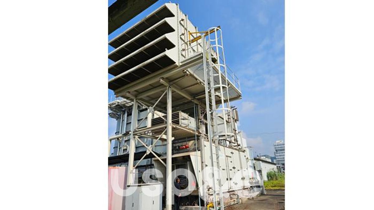 Used 14.4 MW 2016 Used Siemens SGT - 400DLE Natural Gas Generator Set