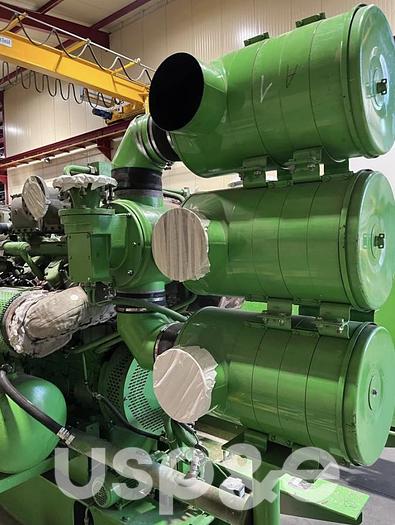 Used 0.80 MW 1996 Used Jenbacher J320 GS Natural Gas Generator Set