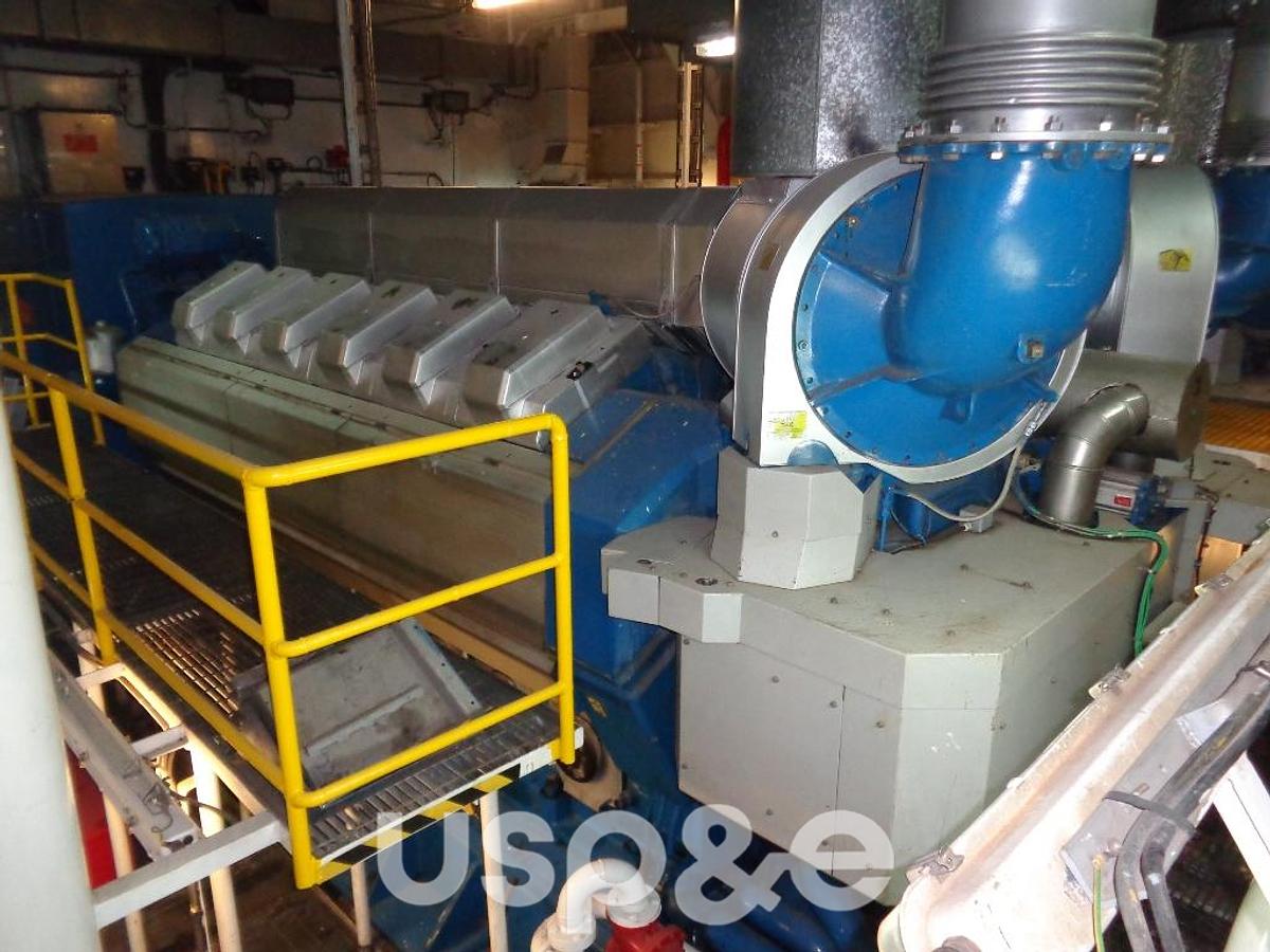 Used 5.1 MW 2008 Used Wartsila W12V32 HFO Generator Sets