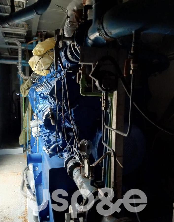 Used 2 MW 2009 Used MWM TCG2020V20 Natural Gas Generator Sets