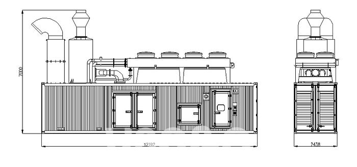 2 MW 2022 New MTU 16V4000L64FNER Natural Gas Generator Sets