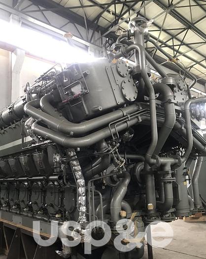 8.6 MW 2011 New STX MAN 18V32/40 HFO Generator Sets