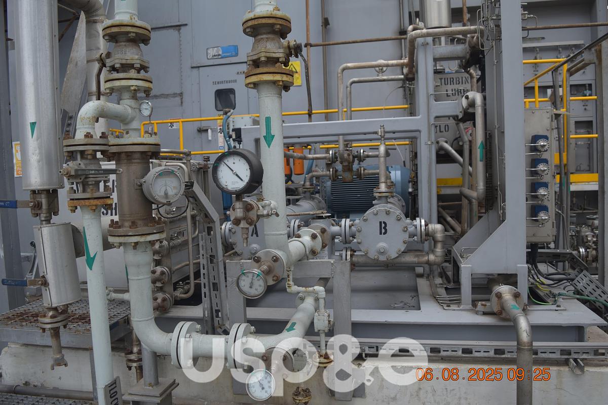 Used 48 MW 2012 Used GE LM6000 PD Natural Gas Turbine Combined Cycle Power Plant