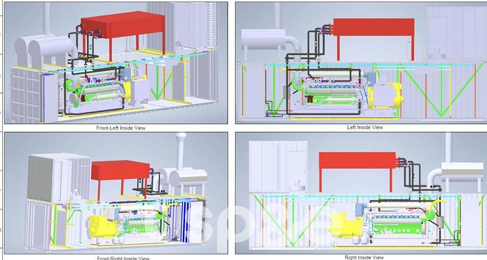 1 MW 2022 New Jenbacher J320-GS Natural Gas Generator Sets (Containerised Sound Proof)