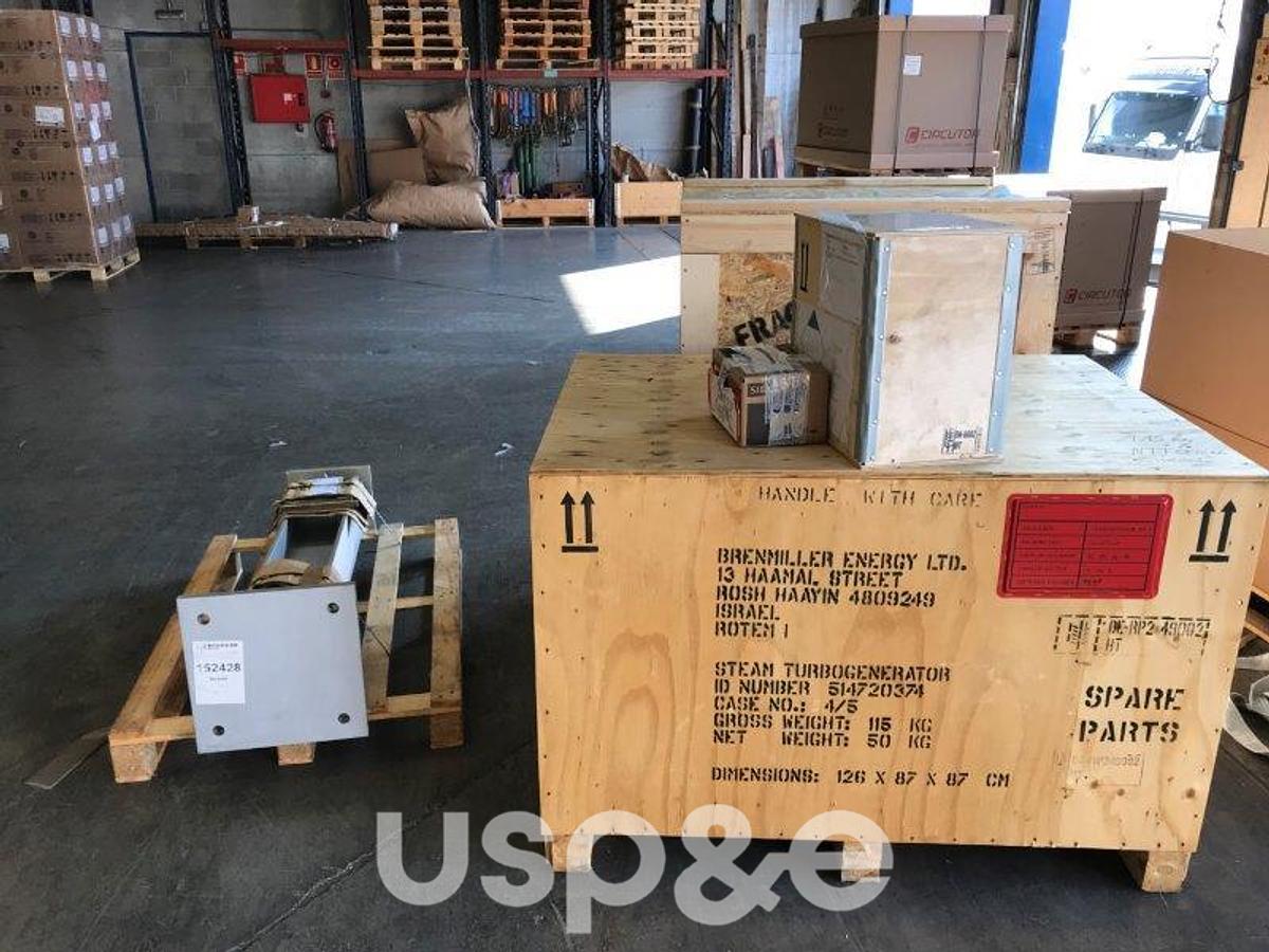 1.6 MW 2017 New Howden CFR4-AFA6K Steam Turbine Complete Power Block