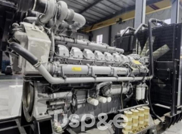 Used 1.8 MW 2015 New Perkins 4016-61TRG3 Diesel Generator Sets