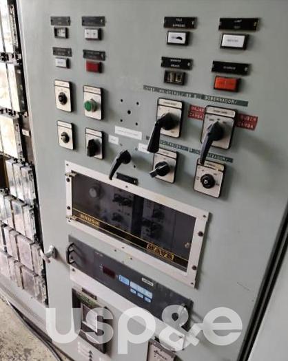 Used 33.7 MW 1987 Used John Brown Frame 6B Natural Gas Turbine Genset 