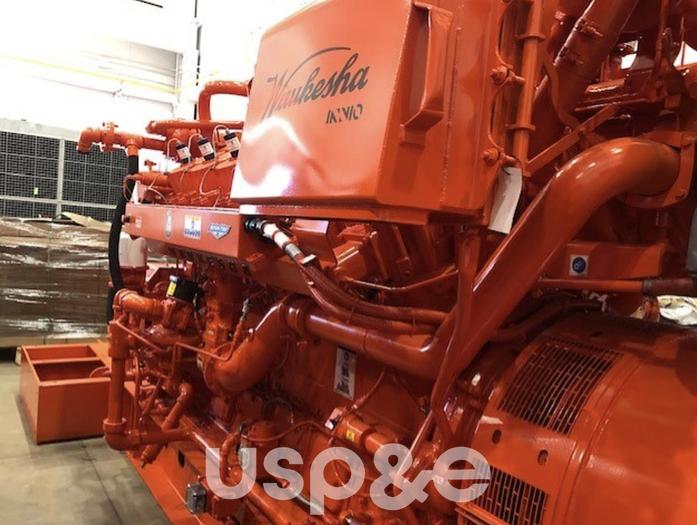 1.1 MW 2022 New Waukesha VHP7104GSI Natural Gas Generator Set