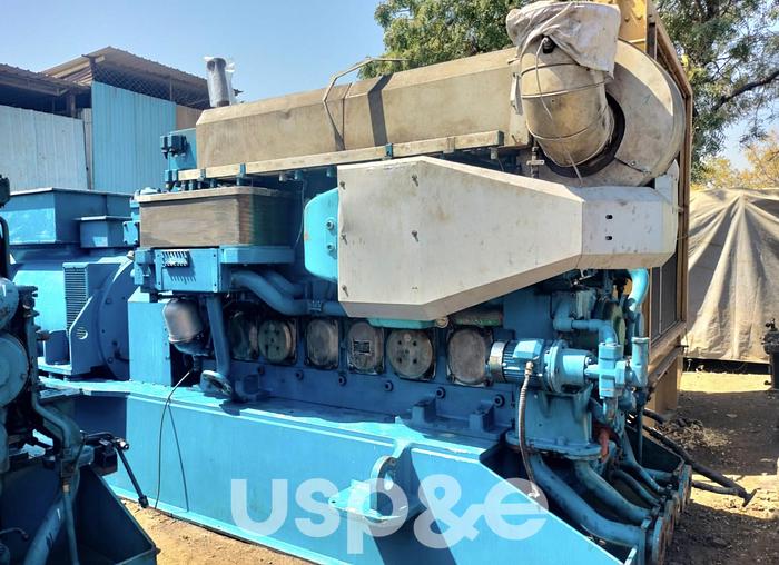 Used 1 MW 2005 Used Wartsila 6L20 HFO Generator Sets