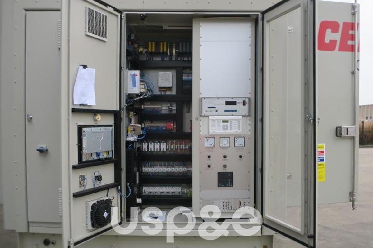 Used 5.1 MW 2014 Used Centrax 501 KB7S Natural Gas Turbine Generator Set