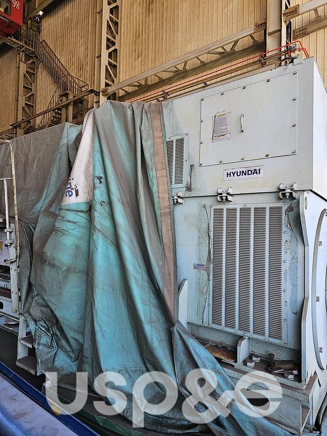 2.6 MW 2009 New STX Man 8L27/38 HFO Generator Set