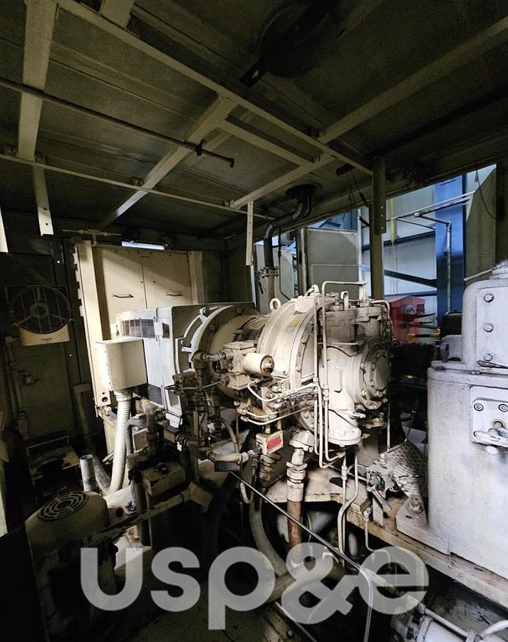 Used 39.6 MW 2000 Used GE PG6561B Natural Gas Generator Set