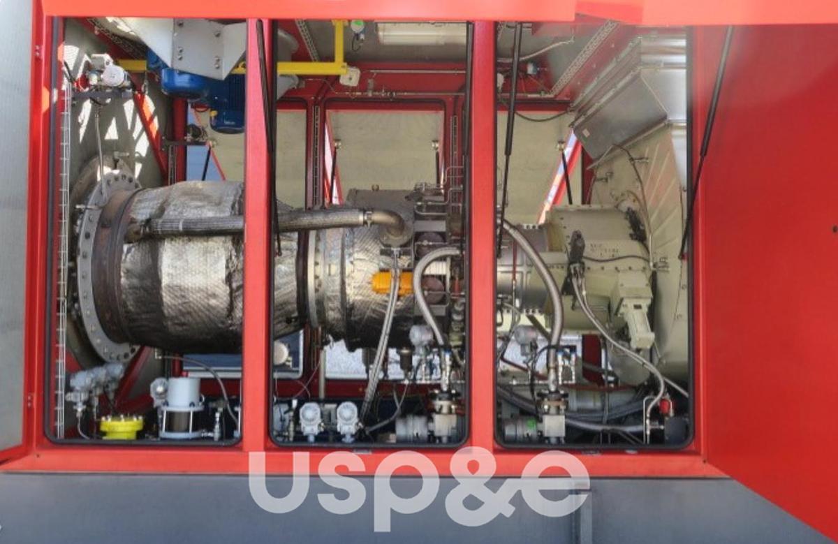 Used 6.1 MW 2012 Used Solar Taurus 60-7301S Natural Gas Generator Set