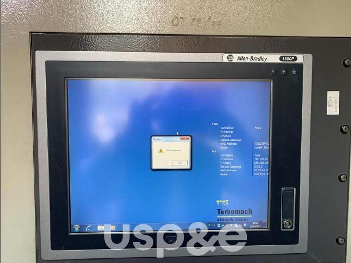 Used 7.5 MW 2005 Used Solar Taurus T70 Natural Gas Generator Set