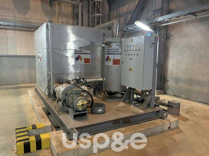 Used 127 MW 2009 Used GE Frame 9E PG9171 Natural Gas Turbine Generator Set