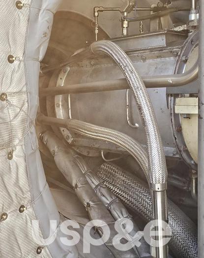 Used 13 MW 2013 Used Siemens SGT-400DLE Natural Gas Generator Set
