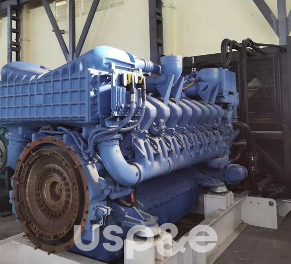 Used 4 MW 2008 Used MTU 16V40000G63 Diesel Generator Sets