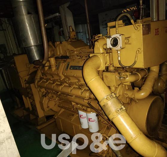 Used 2.1 MW 2007 Used Caterpillar 3412 Diesel Generator Sets