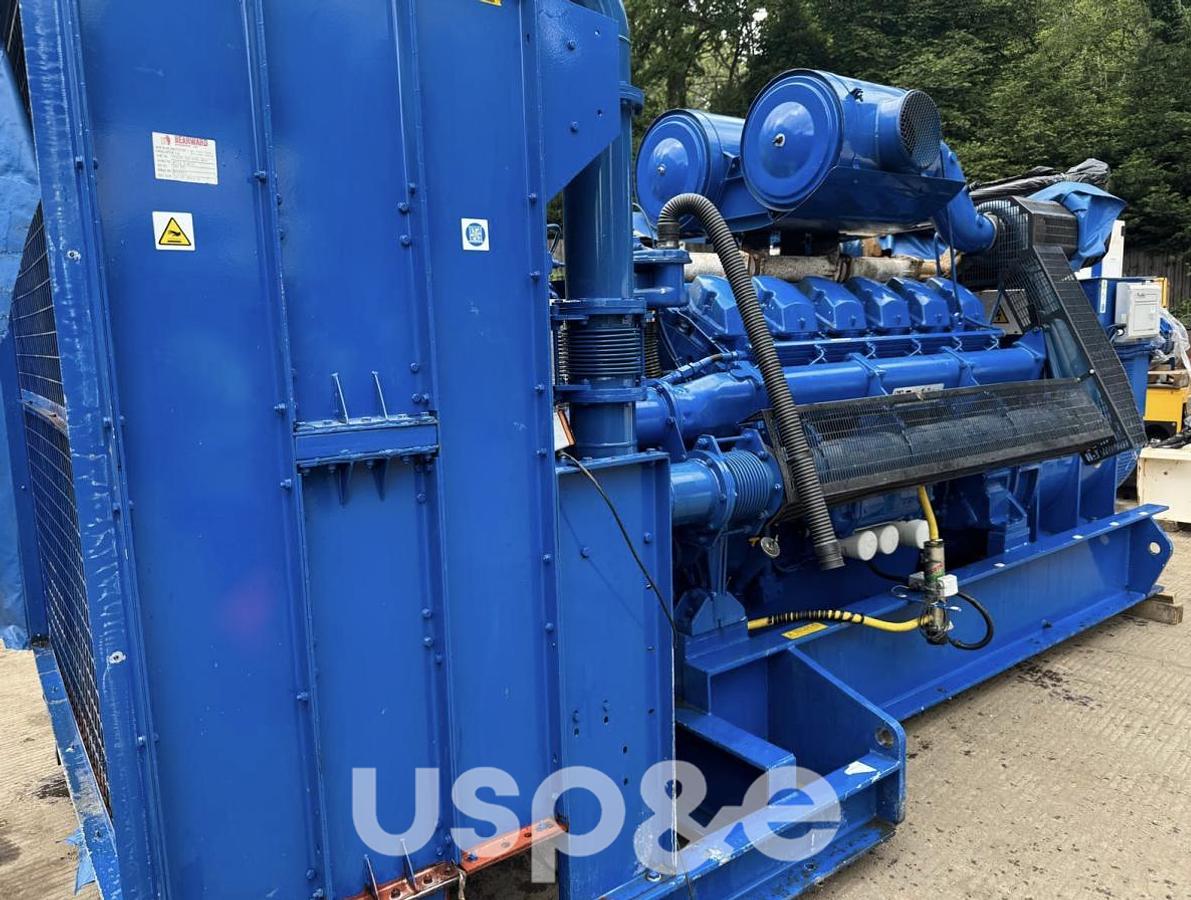 Used 1.3 MW 1999 Used Perkins 4012-TAG2 Diesel Generator Set