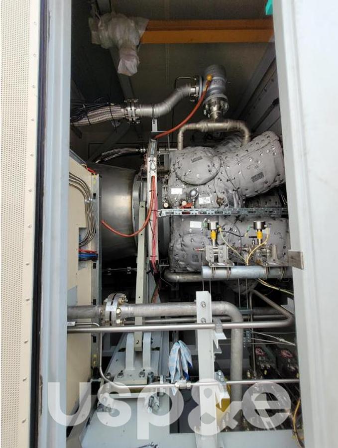 Used 6 MW New 2020 MAN MGT6000 Natural Gas Turbine Generator Set