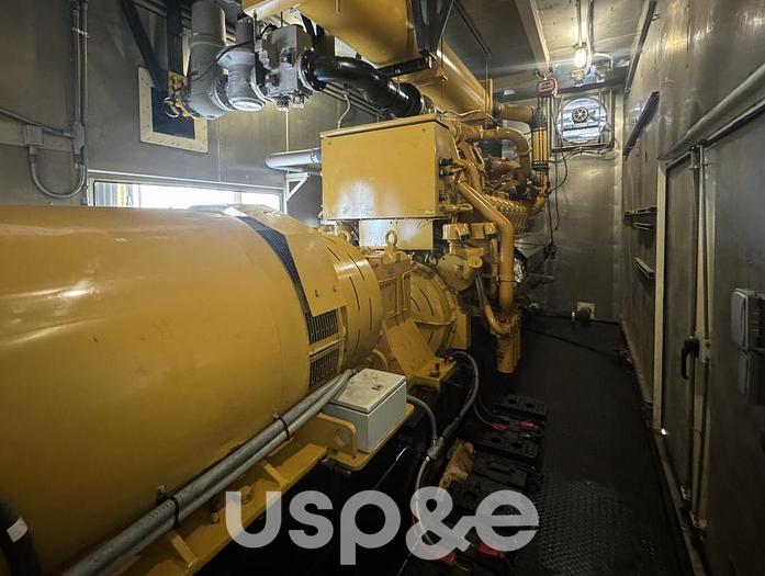 Refurbished 1.5 MW 2010 Refurbished Caterpillar G3516C Natural Gas Generator Set