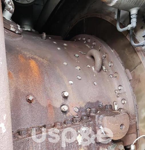 Used 33.7 MW 1987 Used John Brown Frame 6B Natural Gas Turbine Genset 