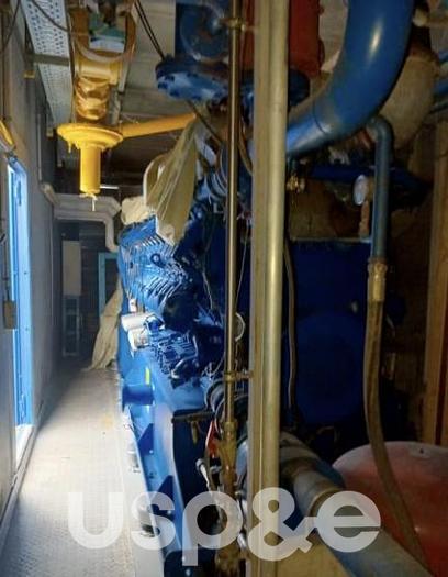 Used 2 MW 2014 Used MWM TCG 2020V20 Natural Gas Generator Sets