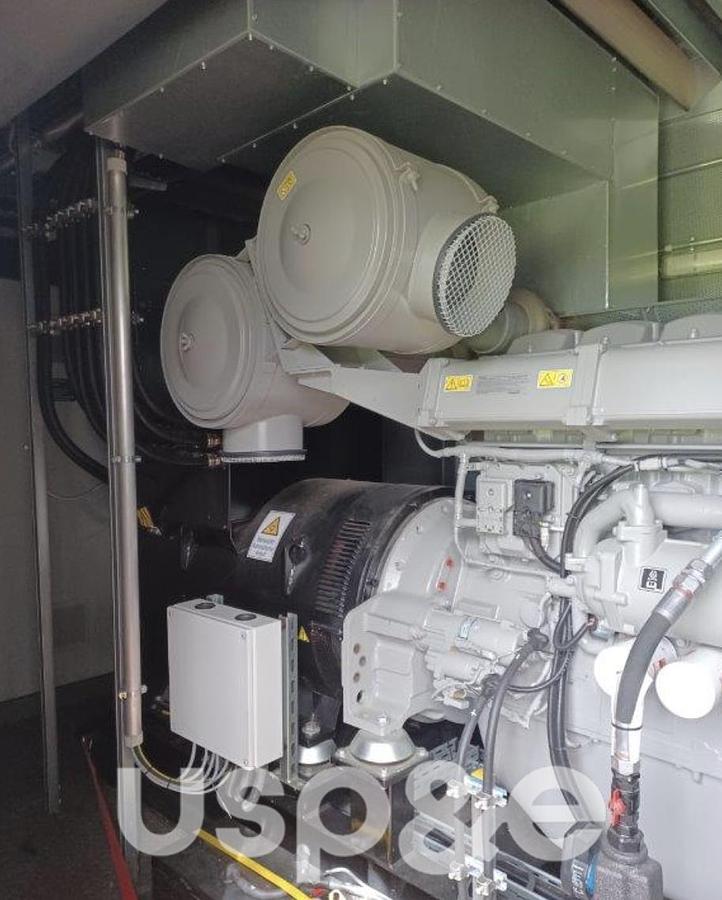 Used 1.9 MW 2019 Used Perkins 4006-23 TAG3A Diesel Power Plant Generator Sets