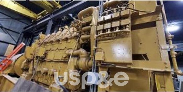 Used 1.4 MW 1986 Used Caterpillar 3606TA Diesel Generator Sets