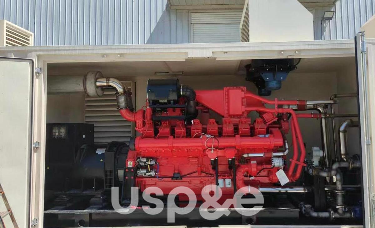 Used 1 MW 2023 Used Cummins CCEC Natural Gas Generator Set