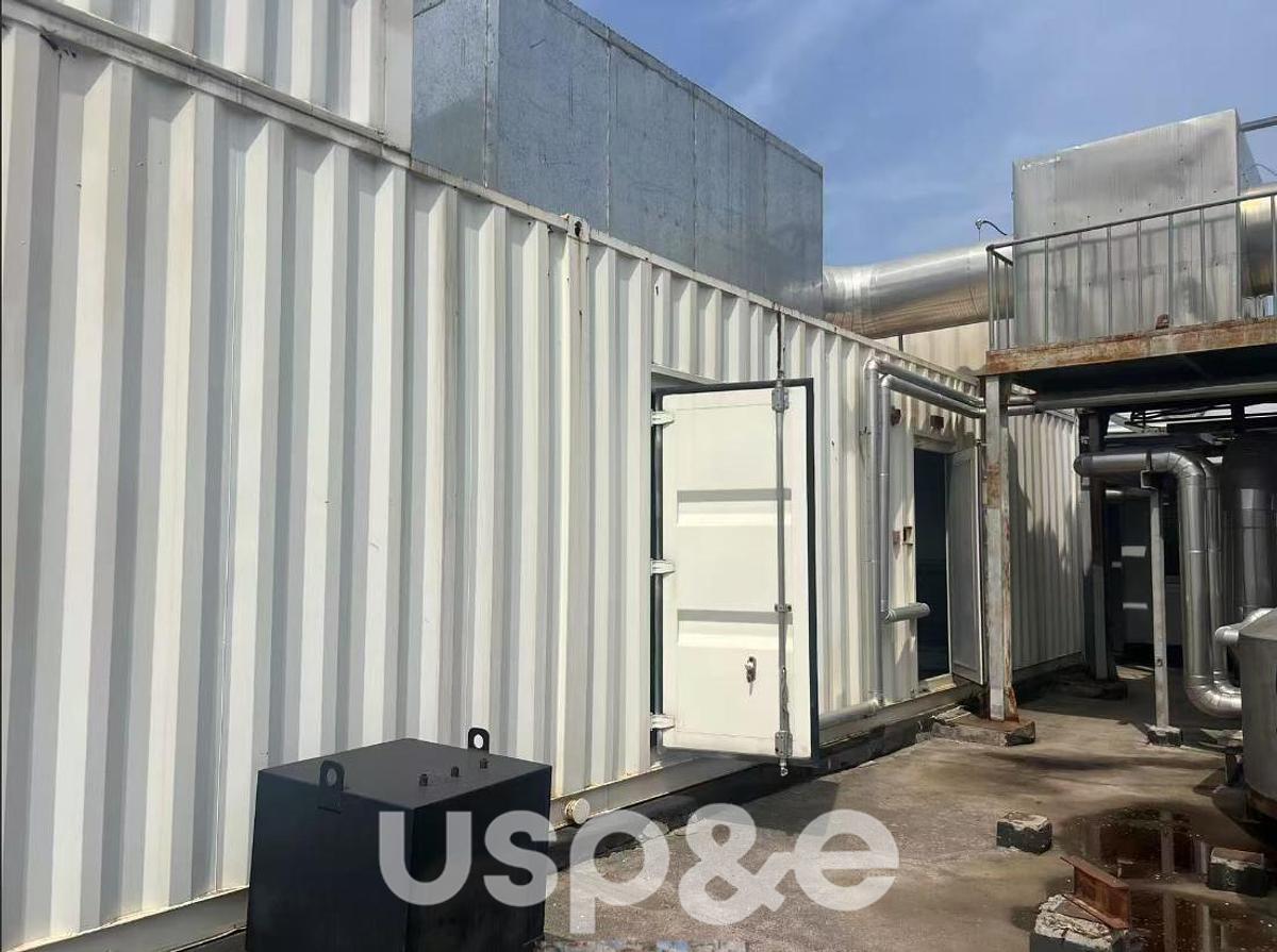 Used 2 MW 2016 MTU 20V4000L32F Natural Gas Generator Set (Containerised)