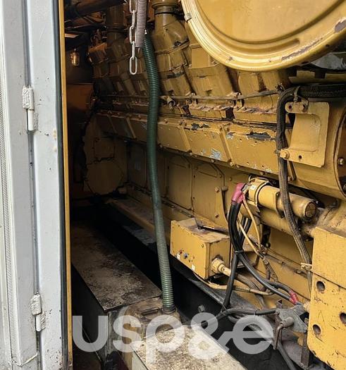 Used 1 MW 2002 Used Caterpillar 3512 Diesel Generator Set (Containerised)