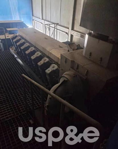 Used 4 MW 2014 Used MWM TCG2032-16 Diesel Generator Sets