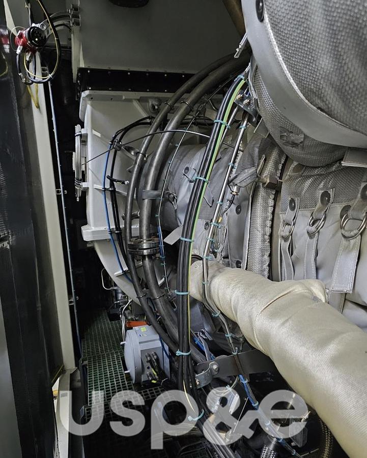 Used 14.4 MW 2019 Used Siemens SGT-400DLE Natural Gas Generator Set