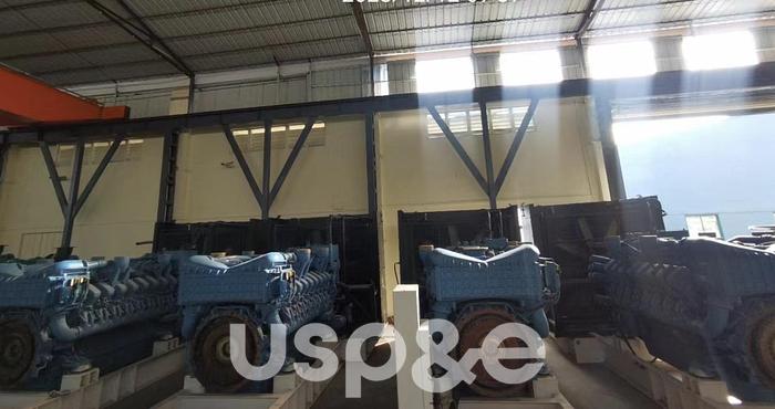 Used 4 MW 2008 Used MTU 16V40000G63 Diesel Generator Sets