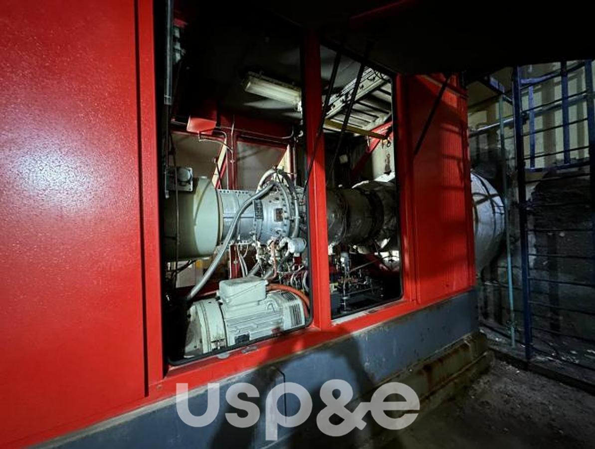 Used 5.6 MW 2010 Used Solar Taurus T60 Natural Gas Turbine Generator Set