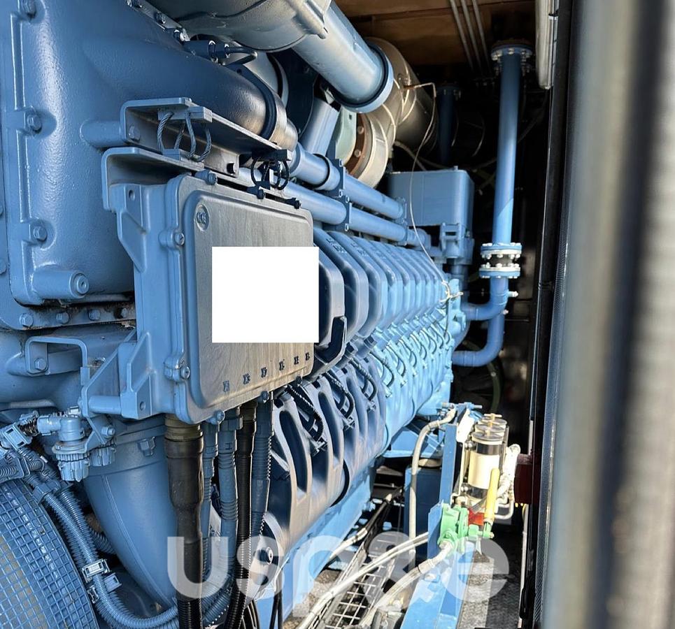 Used 2 MW 2006 Used MTU 20V4000 Diesel Generator Sets