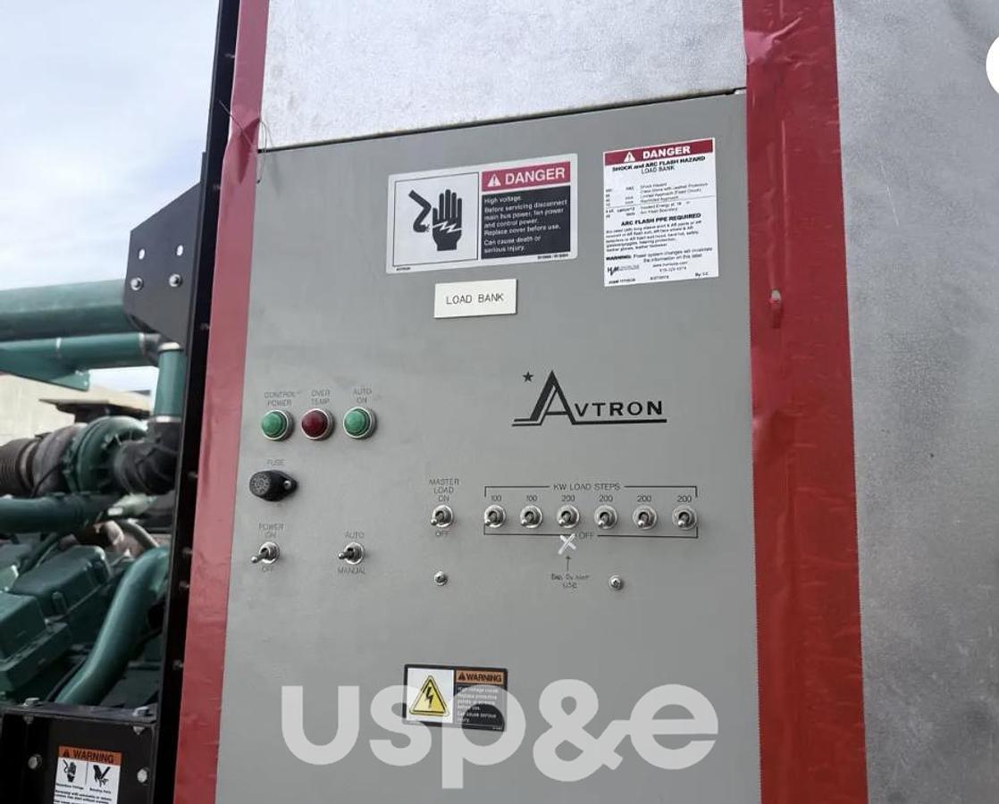 Used 2.25 MW 2008 Used Cummins DQKH-7234191 Diesel Generator Set