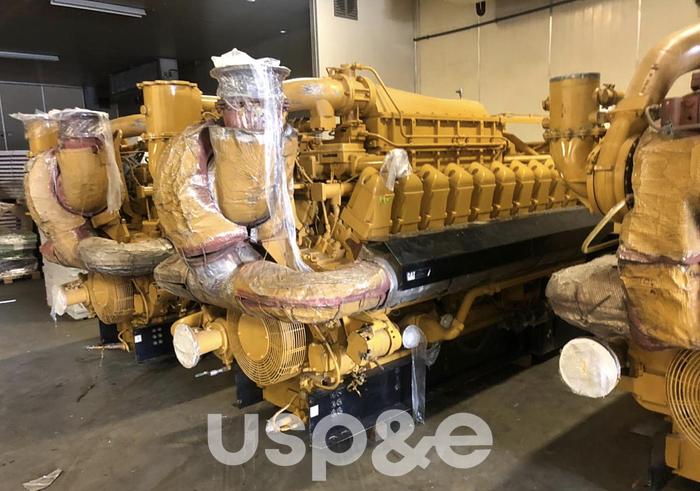 Used 1.9 MW 2011 Used Caterpillar 3520C Natural Gas Generator Sets