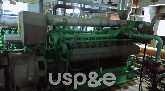 Used 1 MW 2013 Used Jenbacher JGS-320 Natural Gas Generator Set