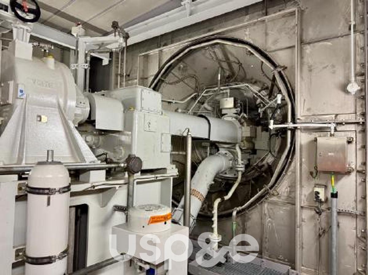 Used 127 MW 2009 Used GE Frame 9E PG9171 Natural Gas Turbine Generator Set