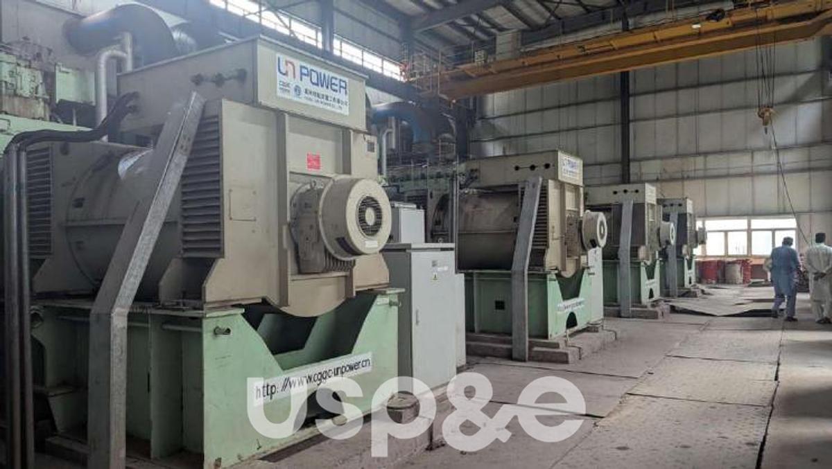 Used 4.5 MW 2012 Used MAN 9L32/40 Heavy Fuel Oil Deisel Generator Set