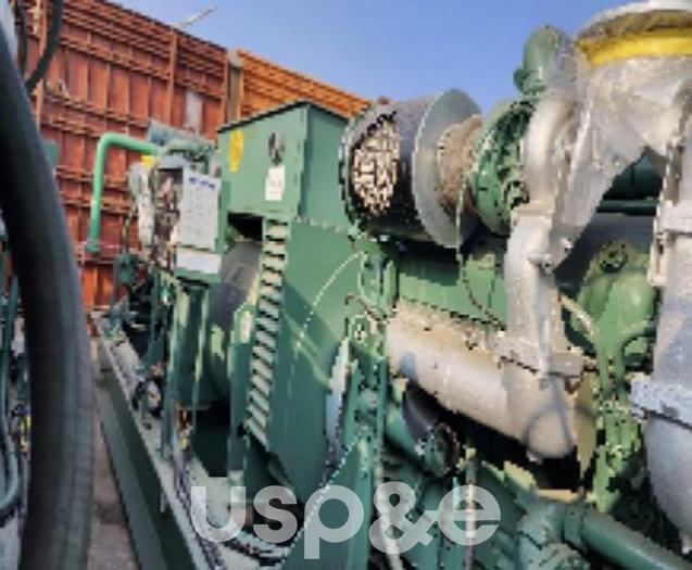 Used 3.2 MW 1998 Used Detroit KLSA 54 L9-4P Diesel Generator Set