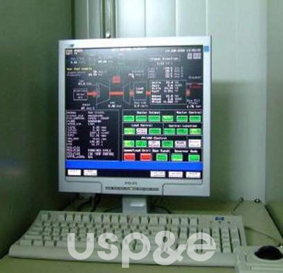 Used 84 MW 2001 Used GE Frame 6 PG6561B Natural Gas Turbine Generator Set