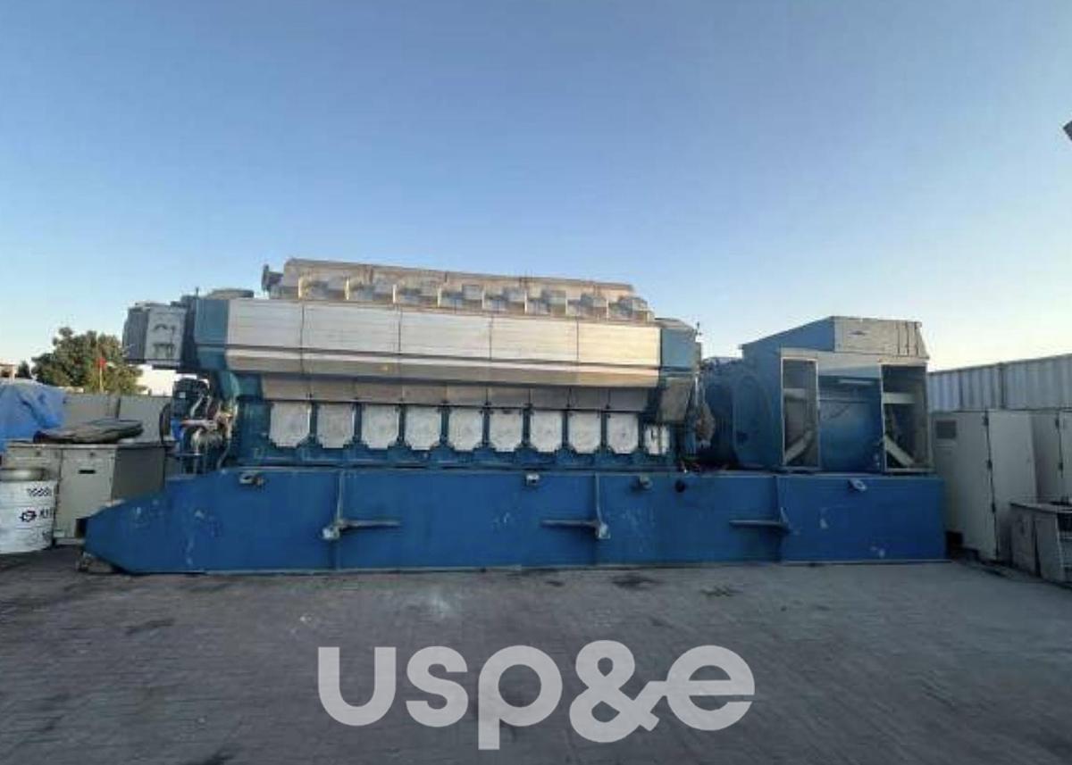 Used 36.5 MW 2001 Used Wartsila W18V32 HFO Generator Sets