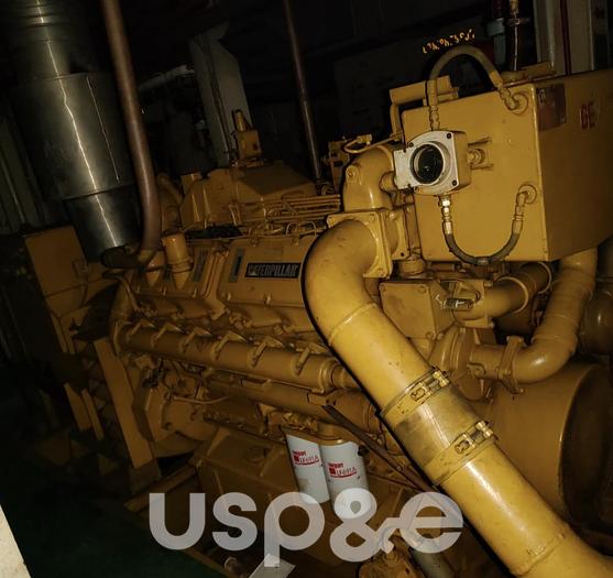 Used 2.1 MW 2007 Used Caterpillar 3412 Diesel Generator Sets