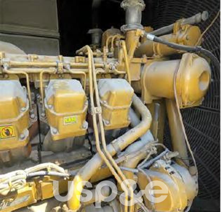 Used 1.2 MW Used Caterpillar 3512B Diesel Generator Set