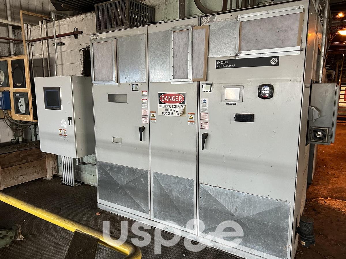 Refurbished 7.5 MW 1957 Refurbished GE TT-8695 Steam Turbine Generator Set