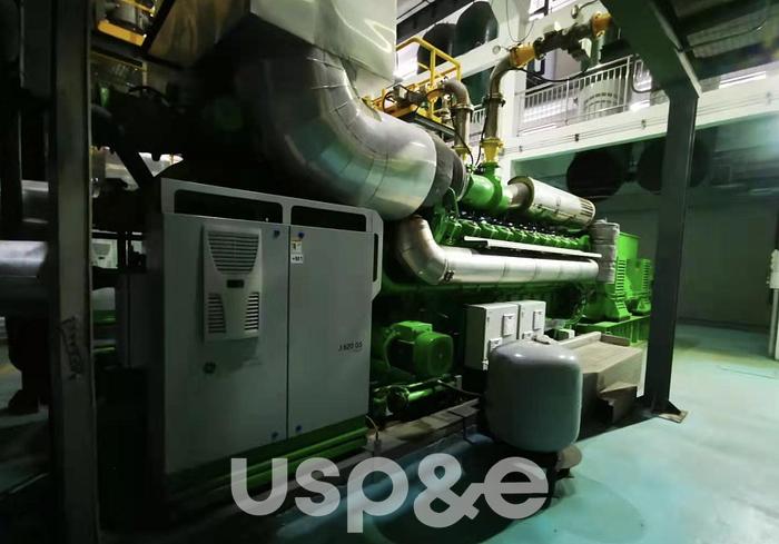 Used 4.2 MW 2019 Used Jenbacher JMS 620 GS Natural Gas Generator Sets